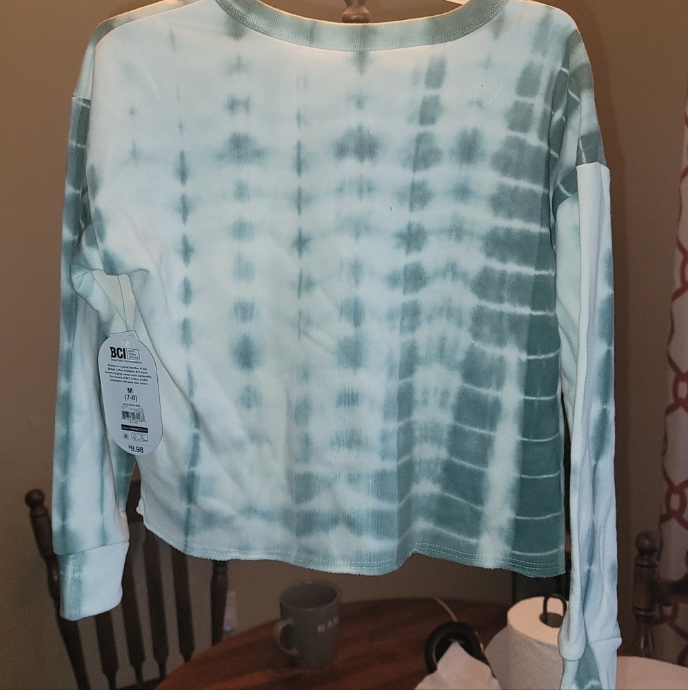 Wonder Nation long sleeve crop top